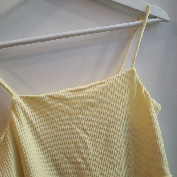Bluenotes Light Yellow Mini Skater Dress - Picture 3 of 4